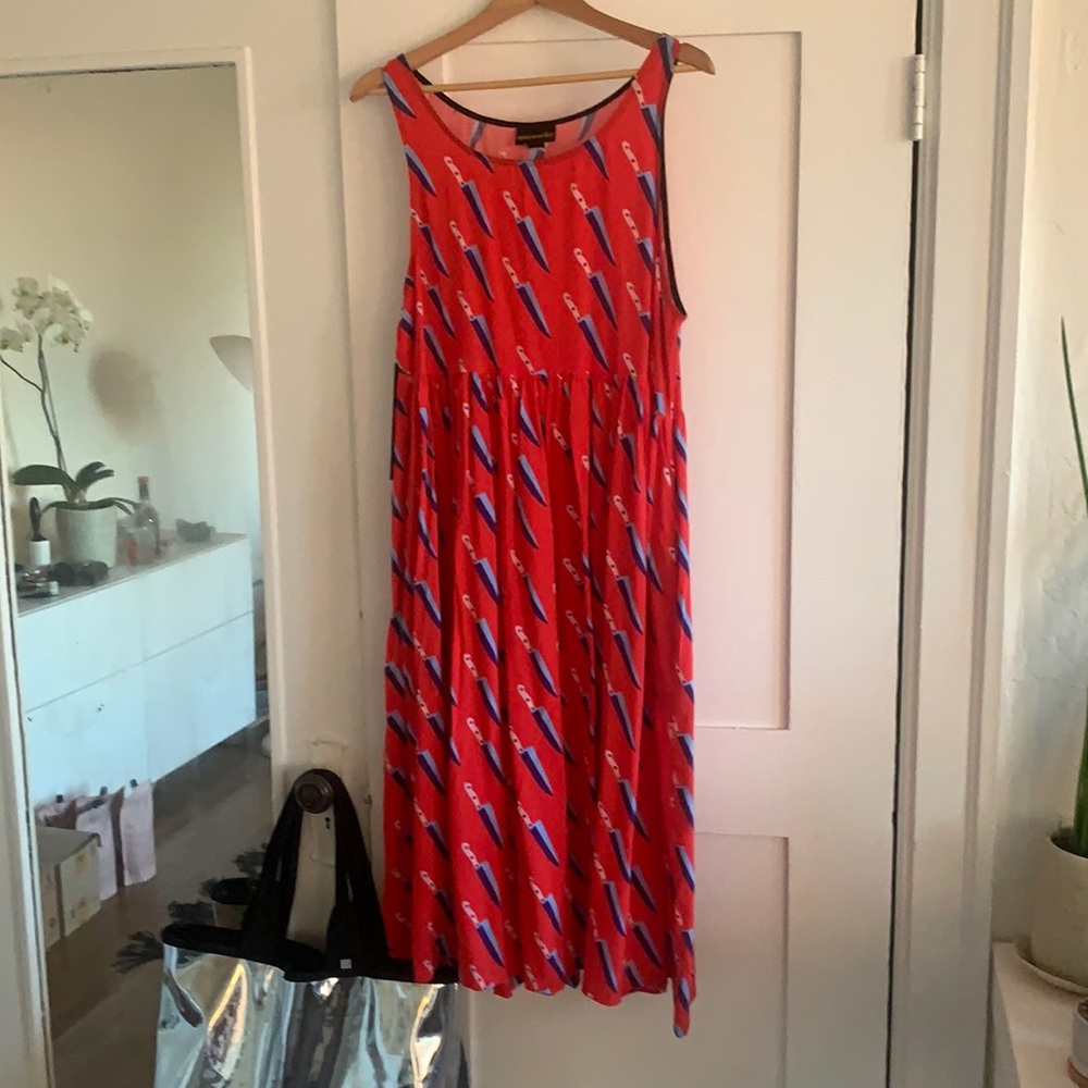 Nooworks Knives Print Dress